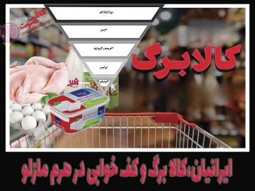ایرانیان،کالا برگ و کف خوابی در هرم مازلو